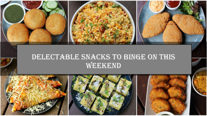 8 Delectable snacks to binge on this weekend