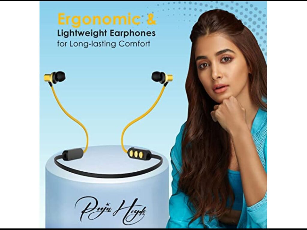 pTron Bassfest Plus Magnetic In-Ear Bluetooth Earphones