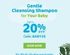  Gentle Cleansing Shampoo Upto 20% Off