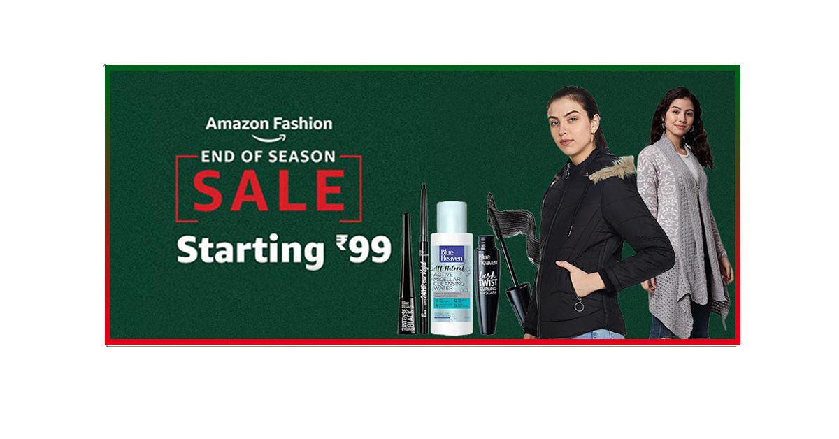 Amazon Fashion End of Season Sale