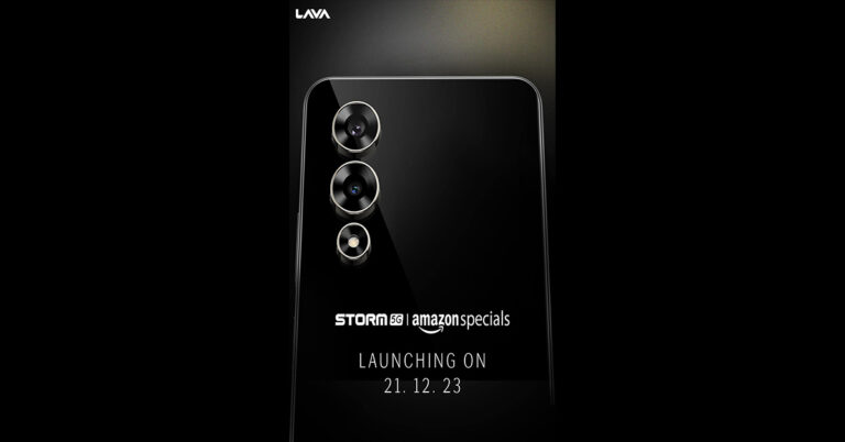 Lava Storm 5G: Launching on 21st December 2023 in INDIA