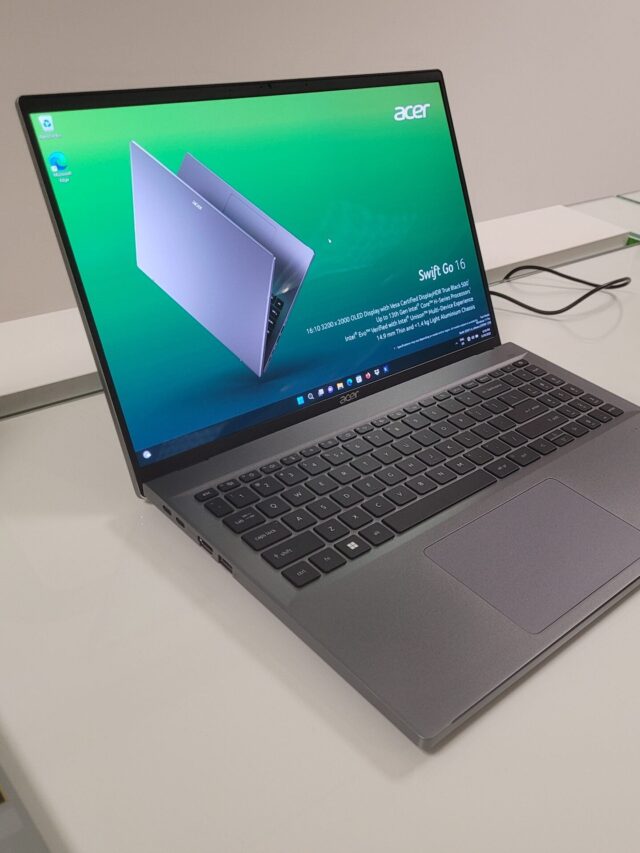 Acer Swift Go 14 with Intel Core Ultra 7 processor